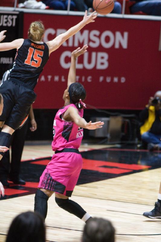 2015-02-22 12:04:54 ** Basketball, Damenbasketball, Oregon State, Tanaeya Boclair, Utah Utes ** 