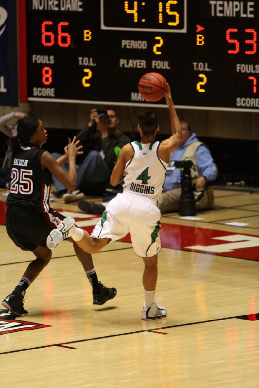 2011-03-21 21:22:31 ** Basketball, Notre Dame, Temple, Women's Basketball ** 