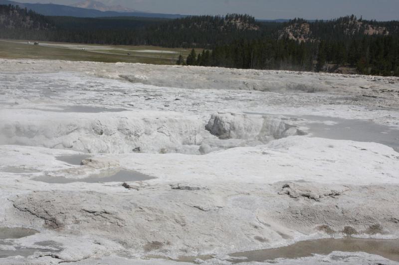 2009-08-03 10:46:10 ** Yellowstone Nationalpark ** Umgebung von 'Fountain Paint Pot'.