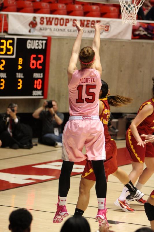 2014-02-27 20:45:27 ** Basketball, Damenbasketball, Michelle Plouffe, USC, Utah Utes ** 