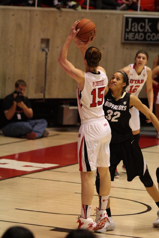 2014-01-29 20:36:27 ** Basketball, Colorado, Emily Potter, Michelle Plouffe, Utah Utes, Women's Basketball ** 