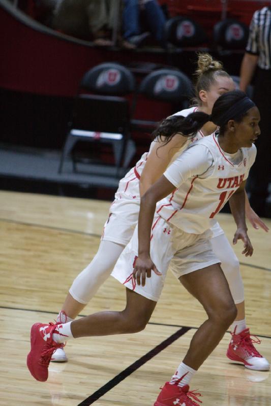 2016-12-17 13:17:10 ** Basketball, Erika Bean, Megan Jacobs, Utah Utes, Weber State, Women's Basketball ** 