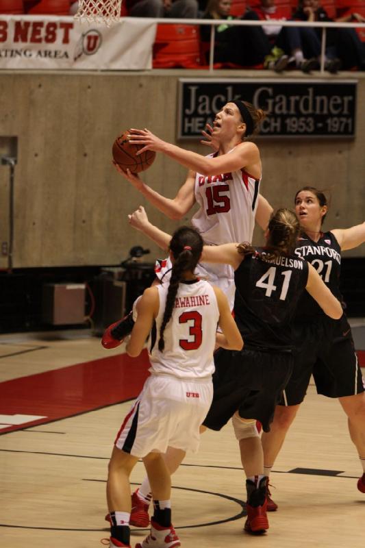 2014-01-10 19:05:18 ** Basketball, Malia Nawahine, Michelle Plouffe, Stanford, Utah Utes, Women's Basketball ** 