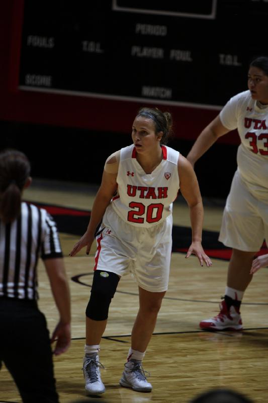 2014-11-05 20:13:41 ** Alaska Anchorage, Basketball, Joeseta Fatuesi, Katie Kuklok, Utah Utes, Women's Basketball ** 