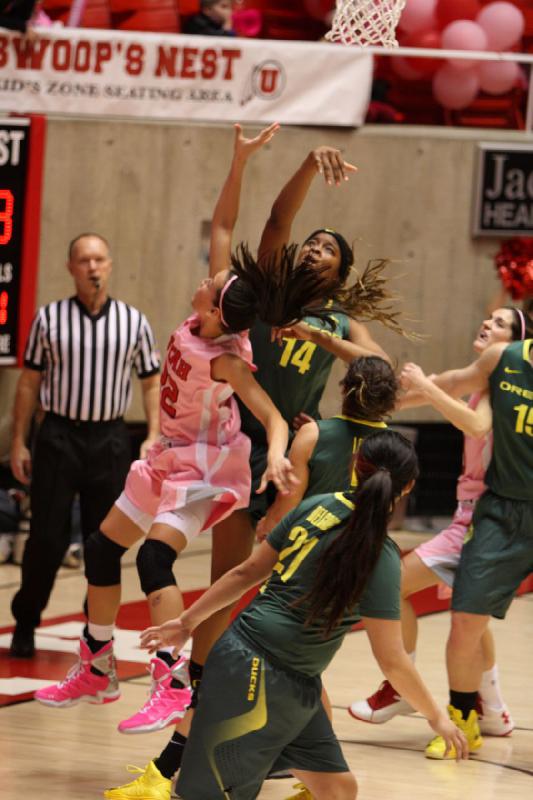 2013-02-08 20:00:14 ** Basketball, Chelsea Bridgewater, Danielle Rodriguez, Oregon, Utah Utes, Women's Basketball ** 