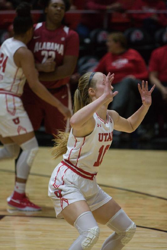 2018-11-13 19:24:54 ** Alabama, Basketball, Damenbasketball, Dru Gylten, Sarah Porter, Utah Utes ** 