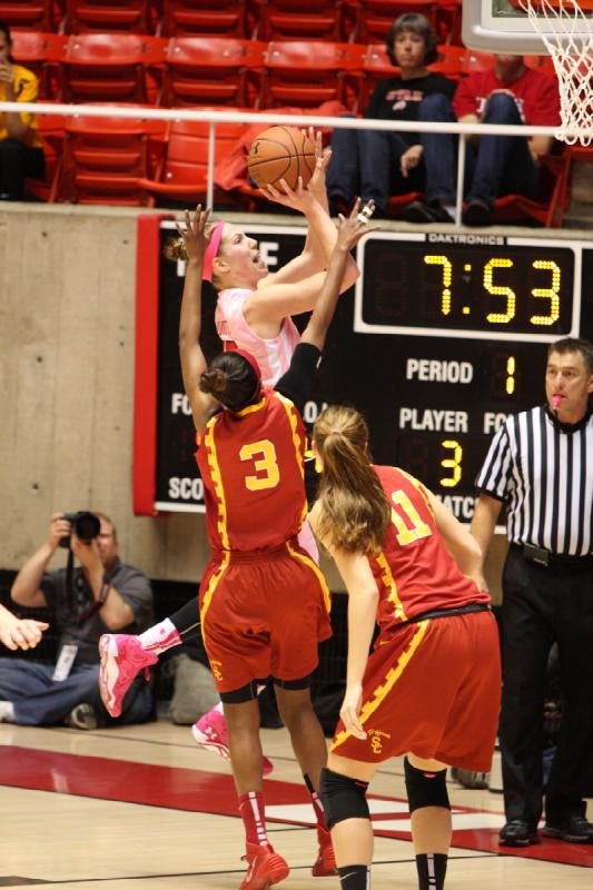 2014-02-27 19:25:11 ** Basketball, Damenbasketball, Michelle Plouffe, USC, Utah Utes ** 