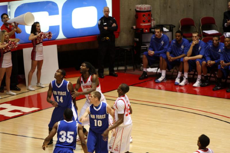 2010-01-23 16:11:22 ** Air Force, Basketball, Herrenbasketball, Jay Watkins, Shawn Glover, Utah Utes ** 