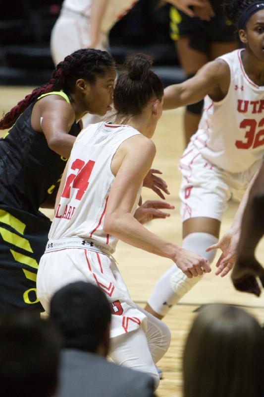 2018-01-28 12:23:38 ** Basketball, Oregon, Tanaeya Boclair, Tilar Clark, Utah Utes, Women's Basketball ** 