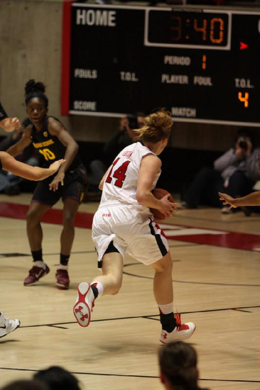 2013-01-20 15:33:59 ** Arizona State, Basketball, Paige Crozon, Utah Utes, Women's Basketball ** 