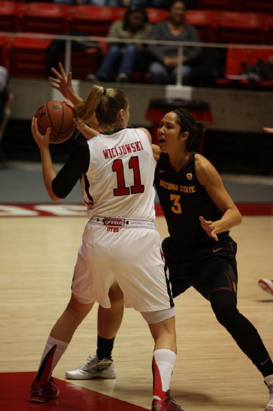 2013-01-20 15:13:10 ** Arizona State, Basketball, Damenbasketball, Taryn Wicijowski, Utah Utes ** 