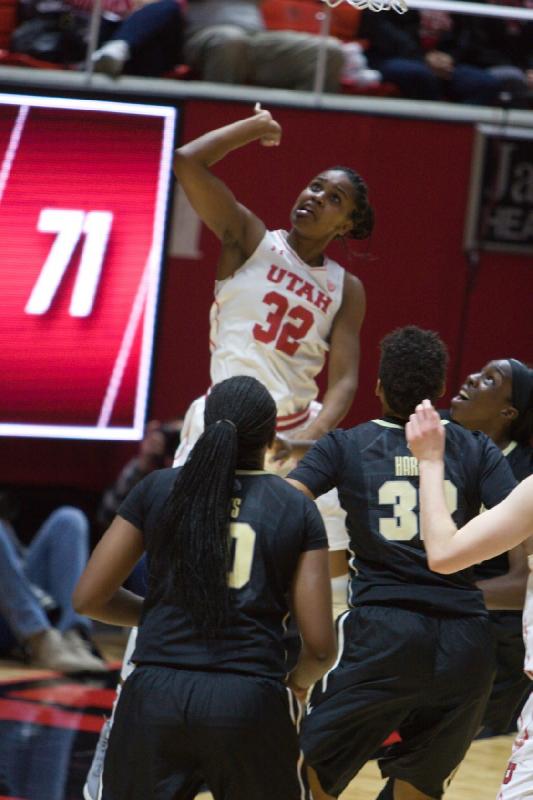 2017-11-20 20:40:56 ** Basketball, Damenbasketball, Purdue, Tanaeya Boclair, Utah Utes ** 