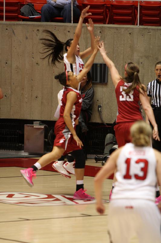 2013-02-24 14:09:10 ** Basketball, Danielle Rodriguez, Rachel Messer, Utah Utes, Washington State, Women's Basketball ** 