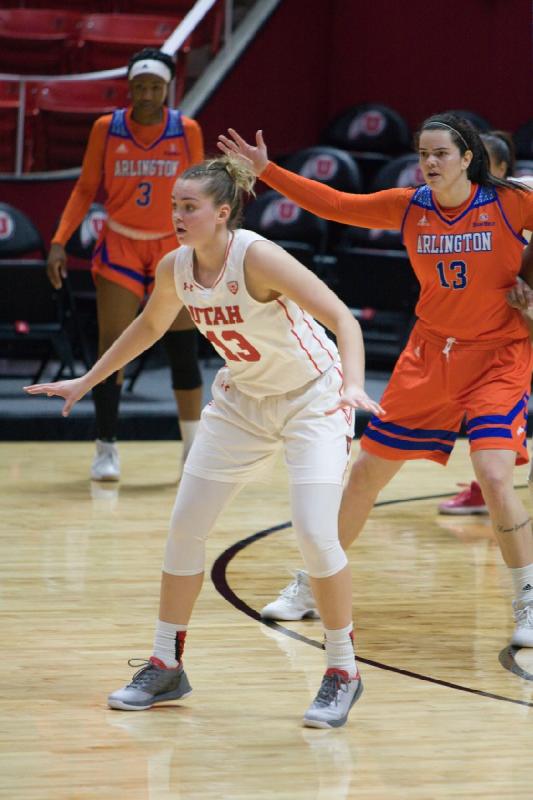 2017-11-27 19:17:55 ** Basketball, Megan Jacobs, Utah Utes, UT Arlington, Women's Basketball ** 