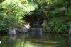 Wasserfall am Teich.