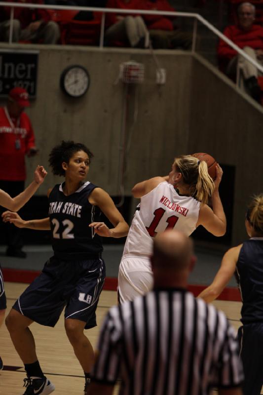 2012-03-15 19:55:53 ** Basketball, Taryn Wicijowski, Utah State, Utah Utes, Women's Basketball ** 