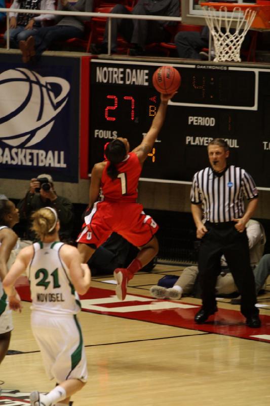 2011-03-19 17:02:30 ** Basketball, Damenbasketball, Janita Badon, Notre Dame, Utah Utes ** 