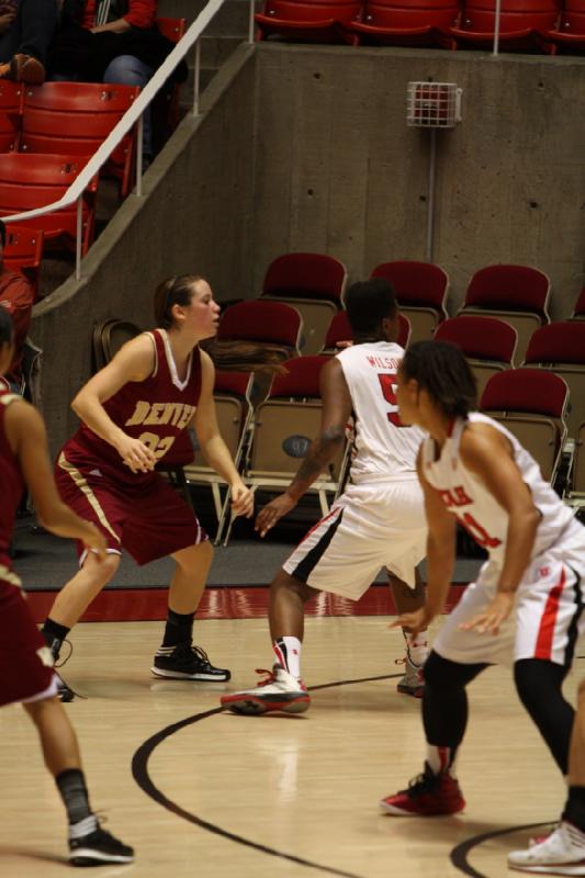 2013-11-08 21:51:23 ** Basketball, Cheyenne Wilson, Ciera Dunbar, Damenbasketball, University of Denver, Utah Utes ** 