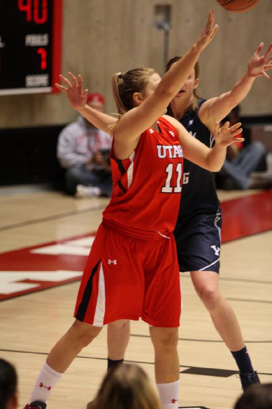 2012-12-08 16:24:39 ** Basketball, BYU, Taryn Wicijowski, Utah Utes, Women's Basketball ** 