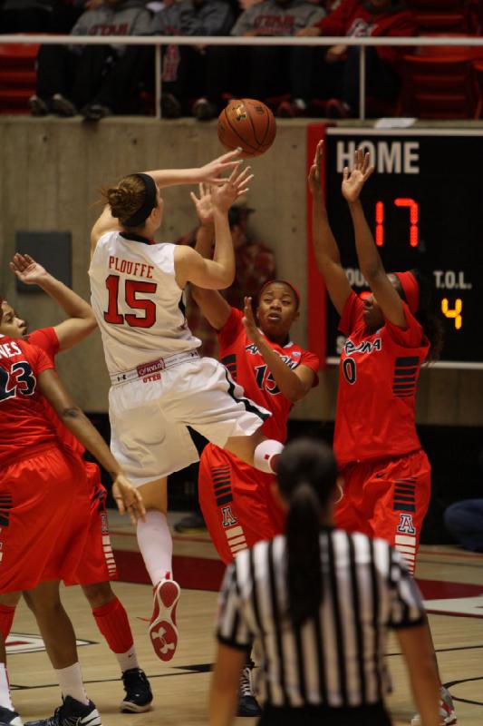 2013-01-18 19:22:58 ** Arizona, Basketball, Damenbasketball, Michelle Plouffe, Utah Utes ** 