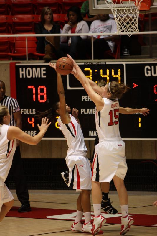 2011-12-01 20:27:44 ** Basketball, Iwalani Rodrigues, Michelle Plouffe, Taryn Wicijowski, Utah Utes, Weber State, Women's Basketball ** 