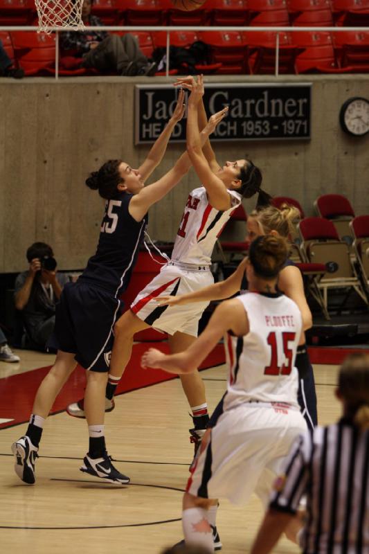 2012-11-01 20:16:57 ** Basketball, Chelsea Bridgewater, Concordia, Michelle Plouffe, Utah Utes, Women's Basketball ** 