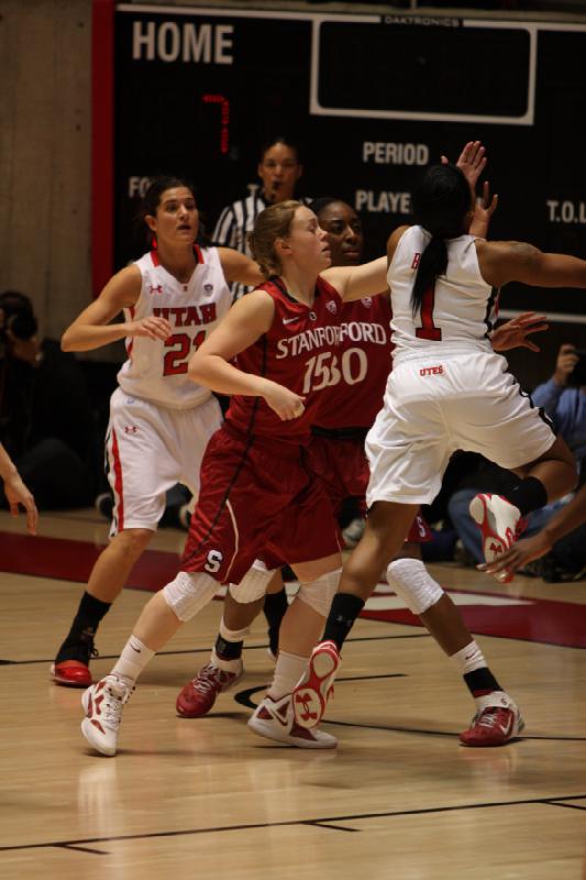 2012-01-12 19:08:56 ** Basketball, Chelsea Bridgewater, Damenbasketball, Janita Badon, Stanford, Utah Utes ** 