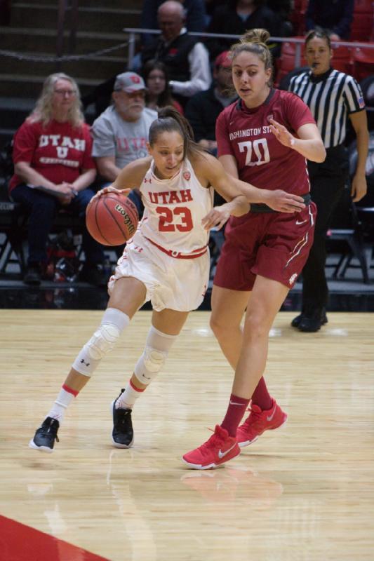 2018-02-16 19:07:08 ** Basketball, Damenbasketball, Daneesha Provo, Utah Utes, Washington State ** 