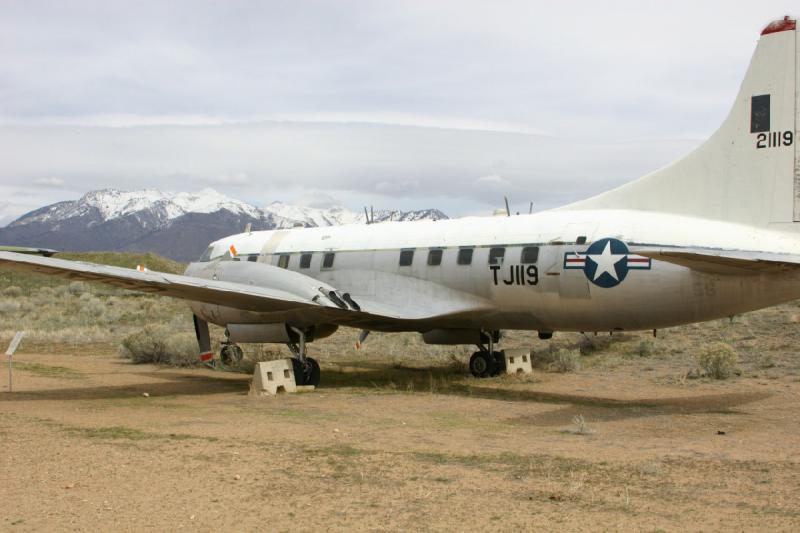 2007-04-01 14:53:12 ** Air Force, Hill AFB, Utah ** Convair T-29C 'Flying Classroom'.