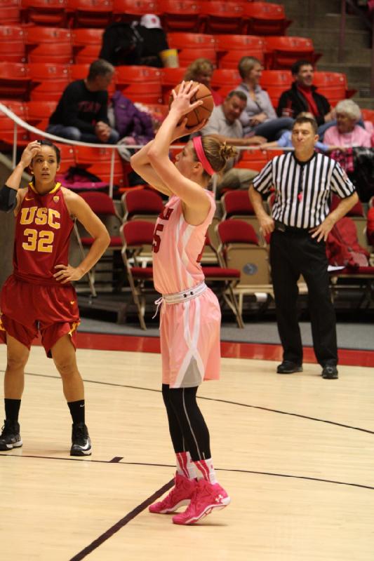 2014-02-27 20:15:24 ** Basketball, Damenbasketball, Michelle Plouffe, USC, Utah Utes ** 