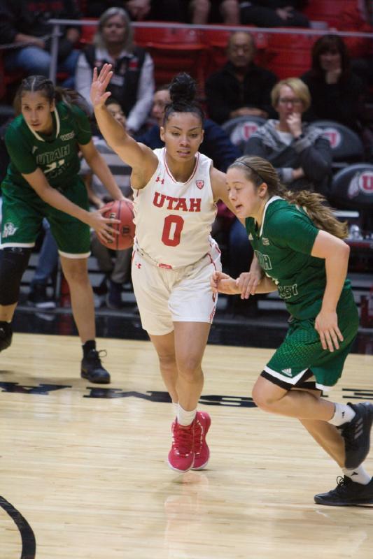 2018-12-01 17:56:06 ** Basketball, Damenbasketball, Kiana Moore, Utah Utes, Utah Valley University ** 