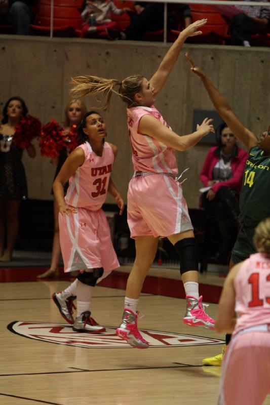 2013-02-08 19:35:58 ** Basketball, Ciera Dunbar, Oregon, Rachel Messer, Taryn Wicijowski, Utah Utes, Women's Basketball ** 