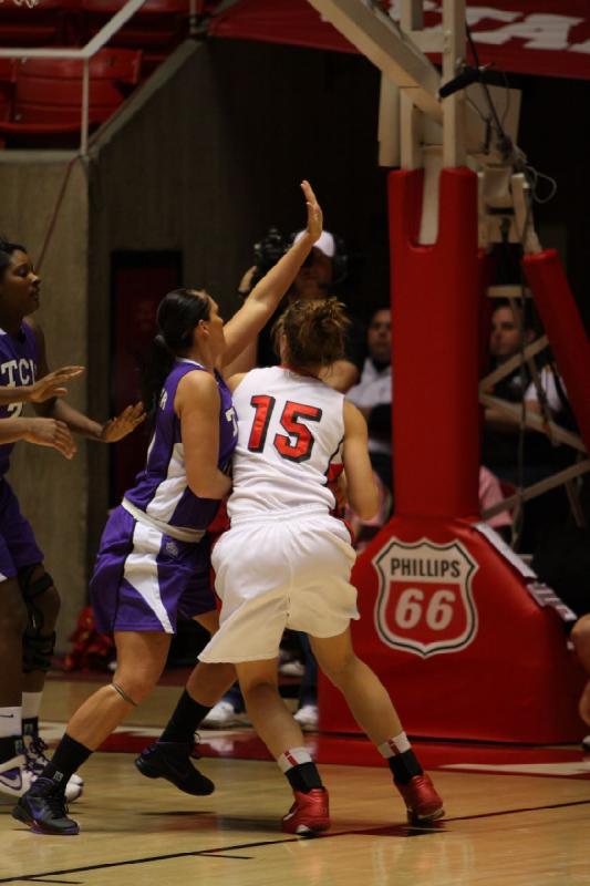 2011-01-22 18:27:22 ** Basketball, Damenbasketball, Michelle Plouffe, TCU, Utah Utes ** 