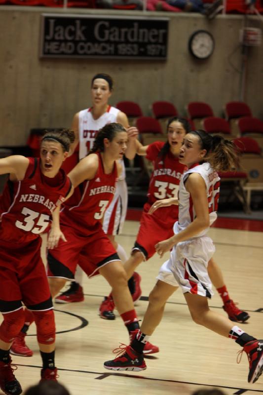 2013-11-15 19:15:38 ** Basketball, Damenbasketball, Danielle Rodriguez, Michelle Plouffe, Nebraska, Utah Utes ** 