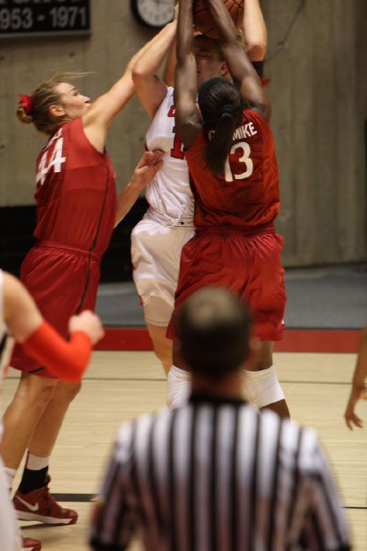 2013-01-06 14:59:09 ** Basketball, Michelle Plouffe, Stanford, Taryn Wicijowski, Utah Utes, Women's Basketball ** 