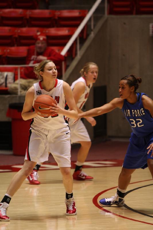 2011-01-05 19:16:44 ** Air Force, Basketball, Diana Rolniak, Rachel Messer, Utah Utes, Women's Basketball ** 