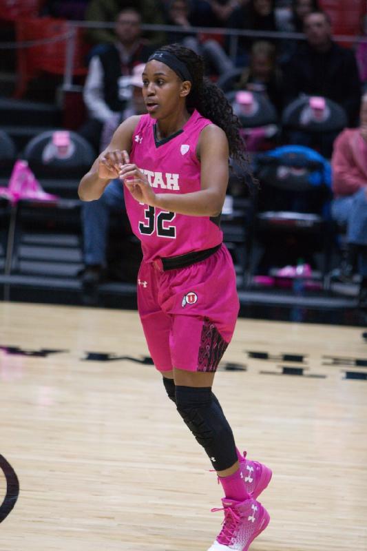 2017-02-17 19:07:31 ** Basketball, Damenbasketball, Oregon, Tanaeya Boclair, Utah Utes ** 