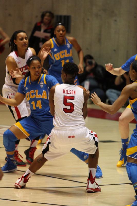2014-03-02 14:38:48 ** Basketball, Cheyenne Wilson, Ciera Dunbar, UCLA, Utah Utes, Women's Basketball ** 