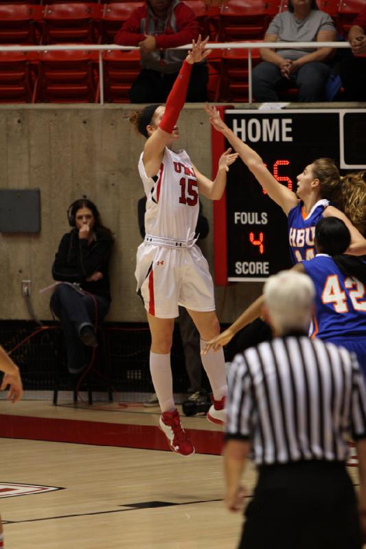 2012-12-15 15:23:58 ** Basketball, Damenbasketball, Houston Baptist Huskies, Michelle Plouffe, Utah Utes ** 