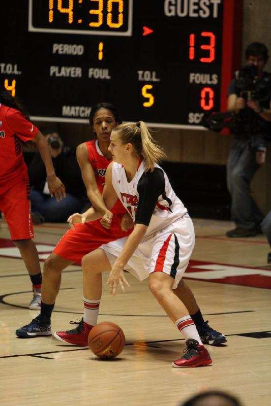 2013-01-18 19:11:40 ** Arizona, Basketball, Damenbasketball, Taryn Wicijowski, Utah Utes ** 