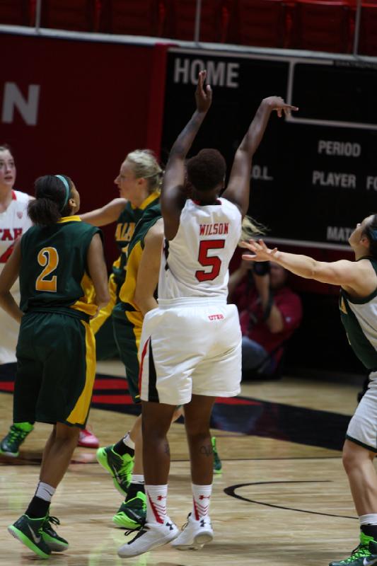 2014-11-05 19:18:12 ** Alaska Anchorage, Basketball, Cheyenne Wilson, Damenbasketball, Utah Utes ** 