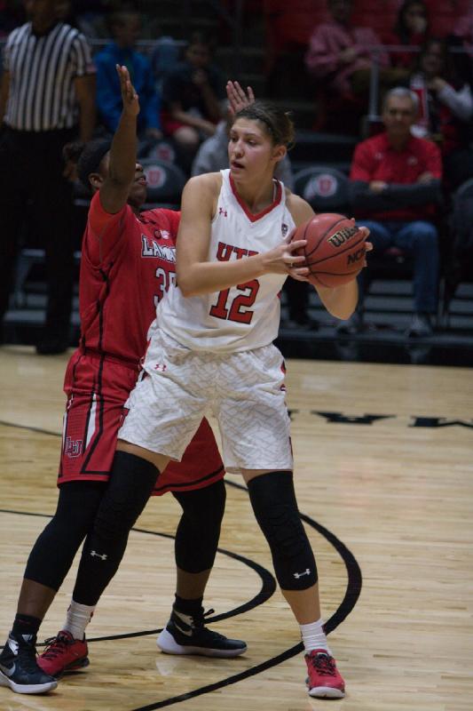 2015-11-17 20:27:56 ** Basketball, Damenbasketball, Emily Potter, Lamar, Utah Utes ** 