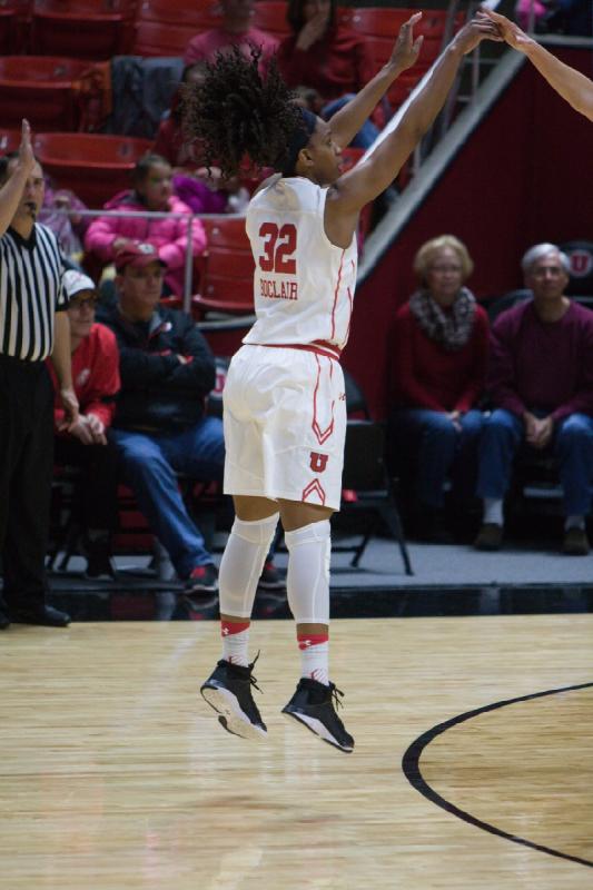 2017-01-28 13:06:42 ** Basketball, Colorado, Damenbasketball, Tanaeya Boclair, Utah Utes ** 