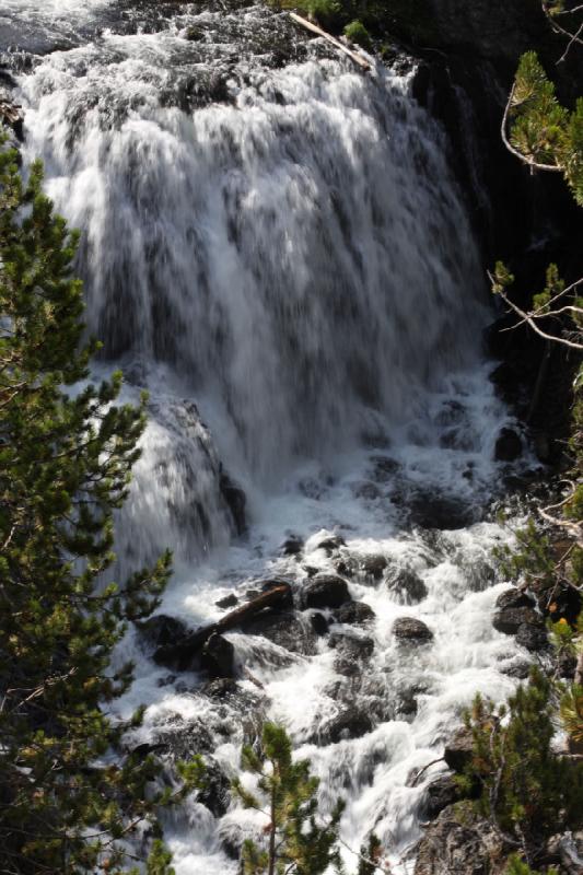 2008-08-15 10:40:39 ** Yellowstone National Park ** Kepler Cascades.