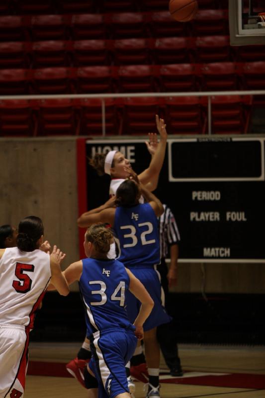 2011-01-05 19:05:20 ** Air Force, Basketball, Michelle Harrison, Michelle Plouffe, Utah Utes, Women's Basketball ** 