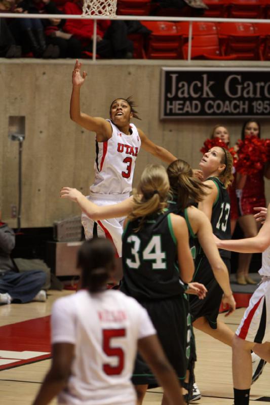 2012-12-29 15:59:33 ** Basketball, Cheyenne Wilson, Damenbasketball, Iwalani Rodrigues, North Dakota, Utah Utes ** 