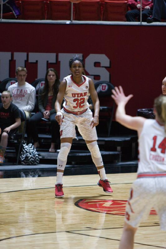 2016-02-21 14:31:05 ** Basketball, Damenbasketball, Paige Crozon, Stanford, Tanaeya Boclair, Utah Utes ** 