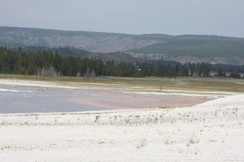 2009-08-03 10:50:00 ** Yellowstone National Park ** Vicinity of 'Fountain Paint Pot'.