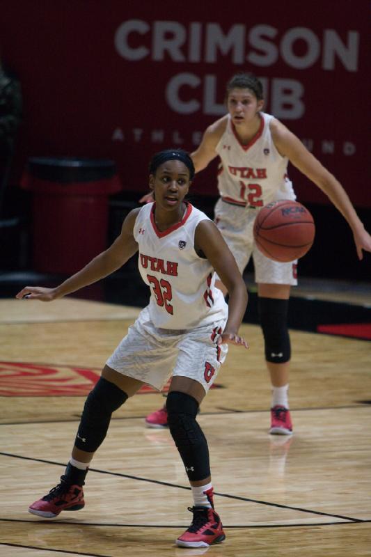 2015-11-20 20:24:59 ** Basketball, Emily Potter, George Mason, Tanaeya Boclair, Utah Utes, Women's Basketball ** 