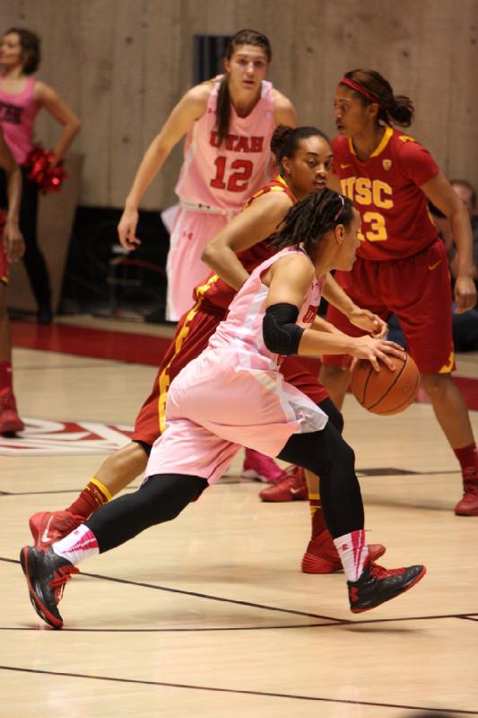 2014-02-27 19:23:11 ** Basketball, Ciera Dunbar, Damenbasketball, Emily Potter, USC, Utah Utes ** 